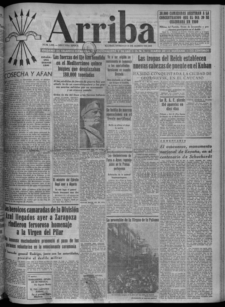 Miniatura de Arriba del 16 de agosto de 1942