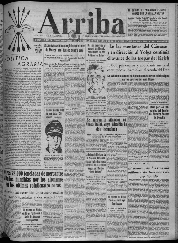 Miniatura de Arriba del 19 de agosto de 1942