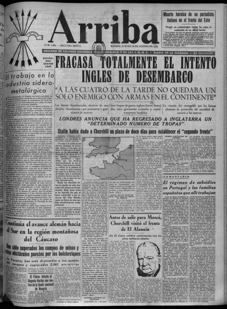 Miniatura de Arriba del 20 de agosto de 1942
