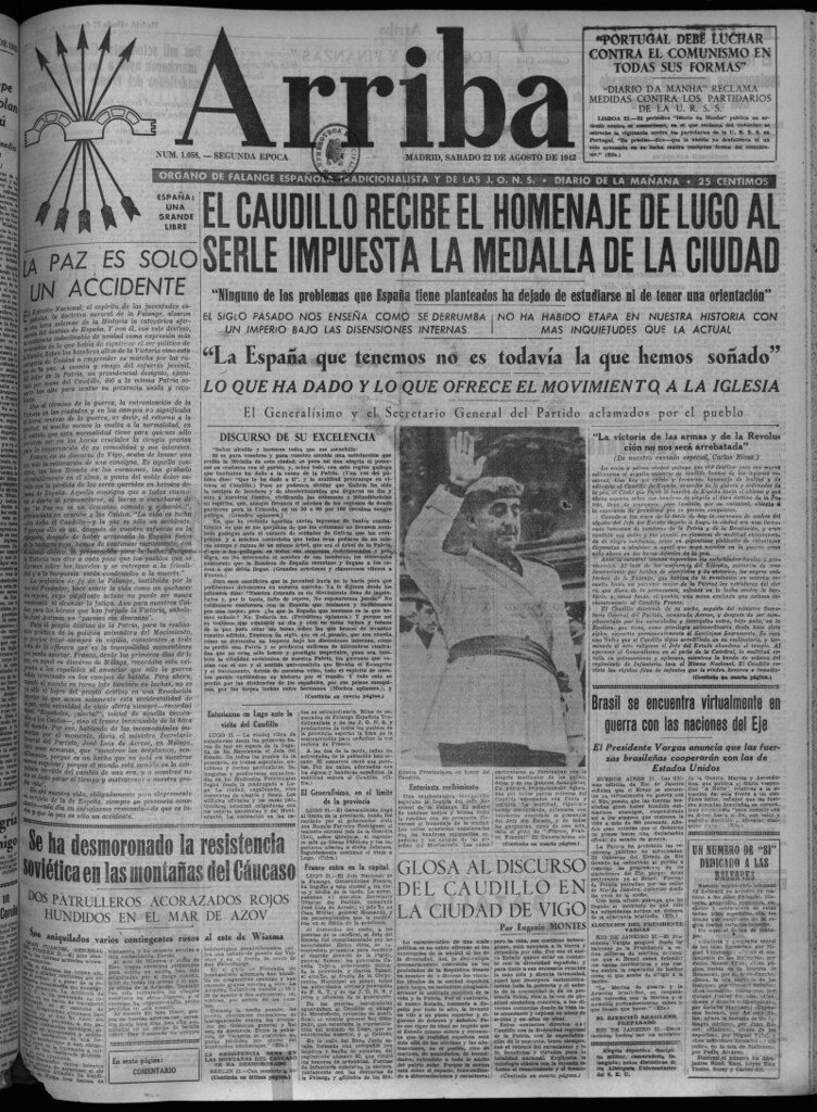 Miniatura de Arriba del 22 de agosto de 1942