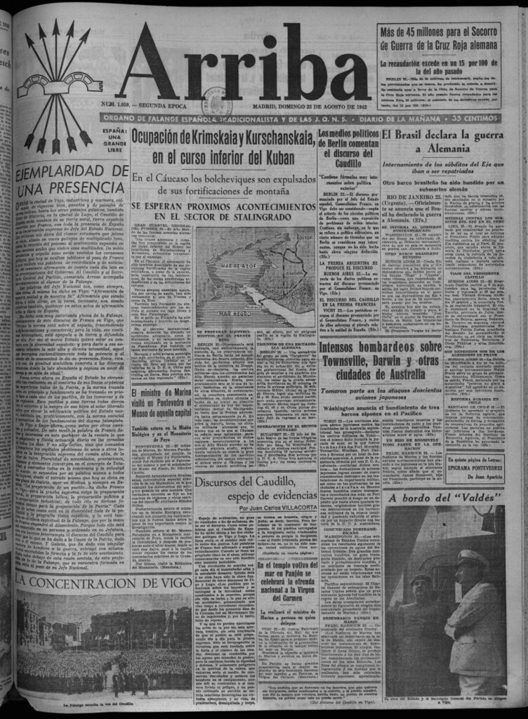 Miniatura de Arriba del 23 de agosto de 1942