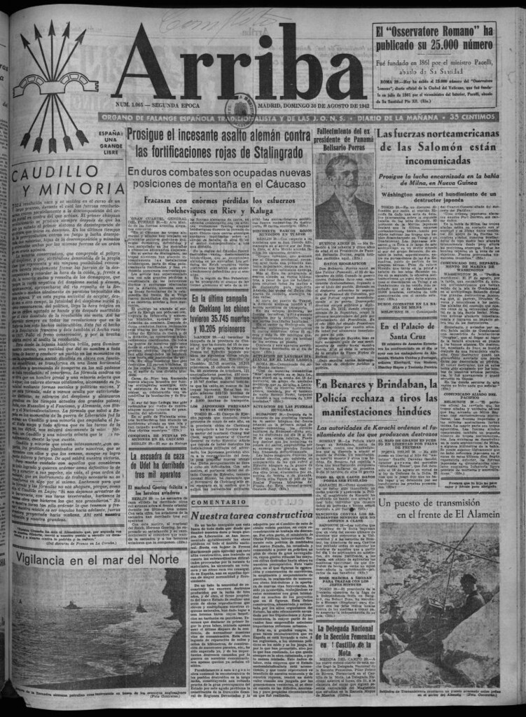 Miniatura de Arriba del 30 de agosto de 1942