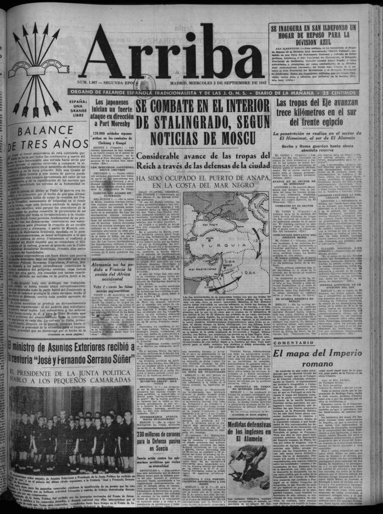 Miniatura de Arriba del 2 de septiembre de 1942