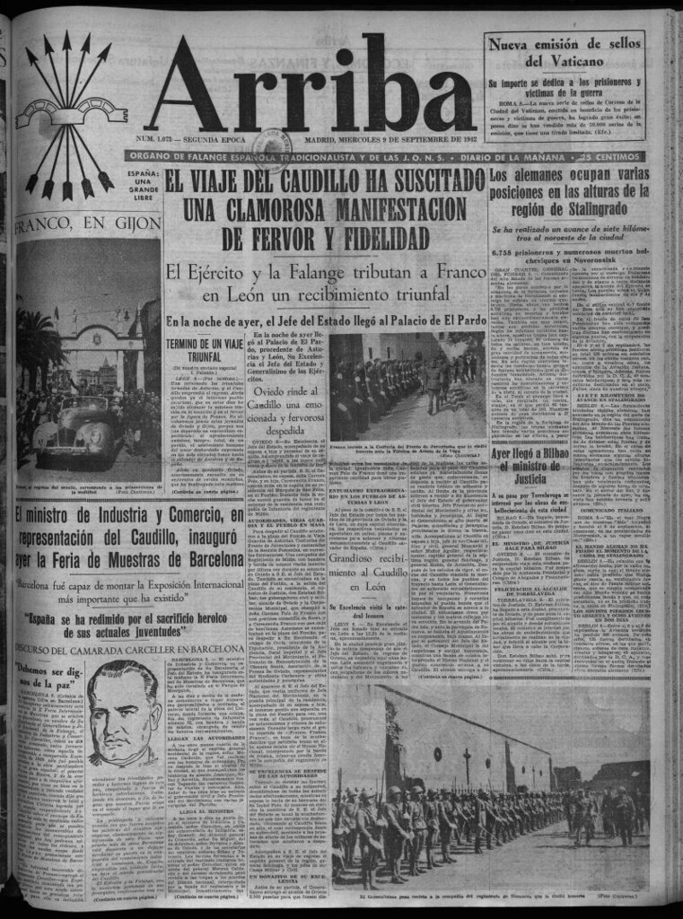 Miniatura de Arriba del 9 de septiembre de 1942
