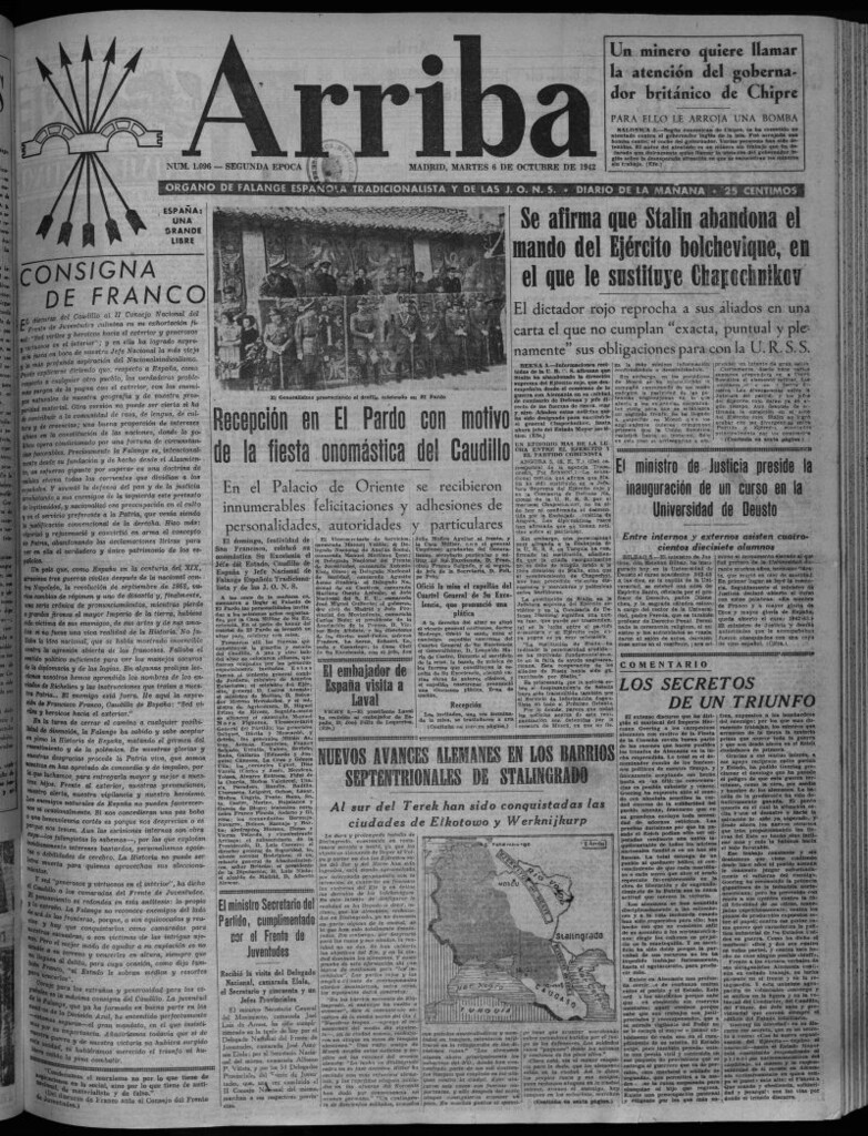 Miniatura de Arriba del 6 de octubre de 1942