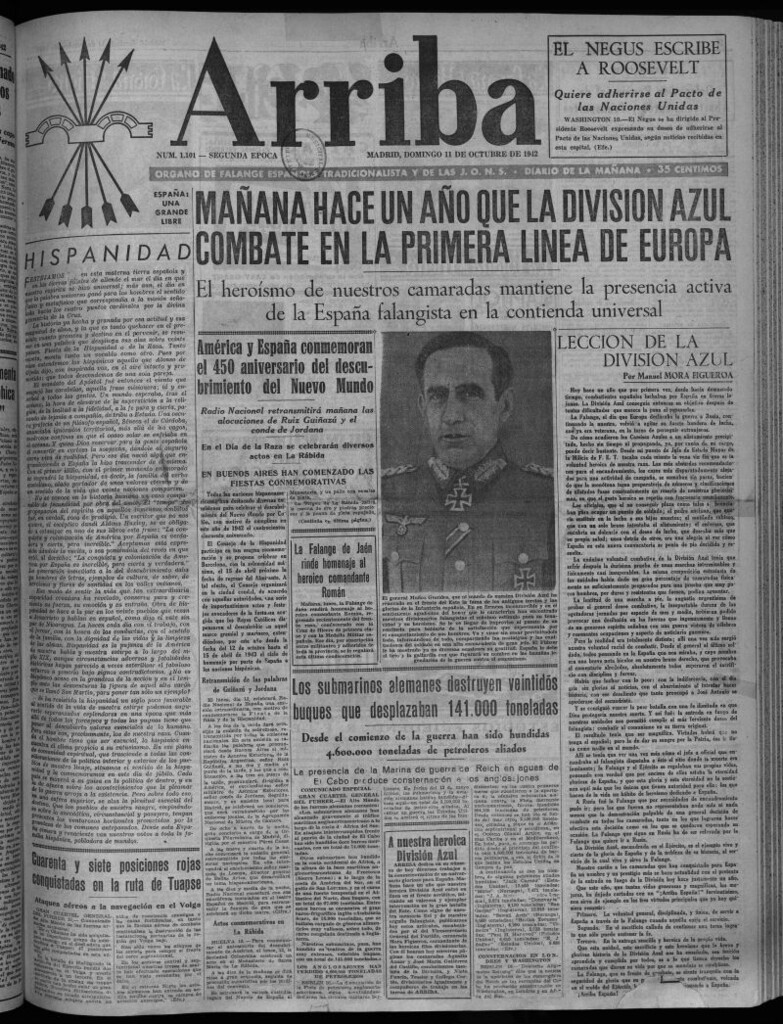 Miniatura de Arriba del 11 de octubre de 1942