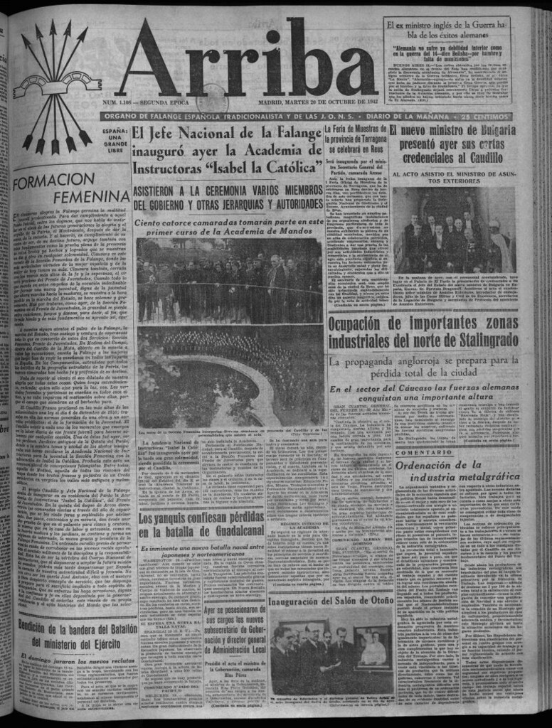 Miniatura de Arriba del 20 de octubre de 1942