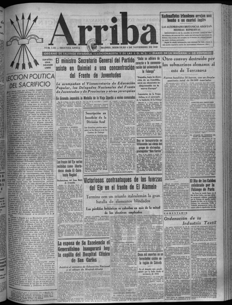 Miniatura de Arriba del 4 de noviembre de 1942