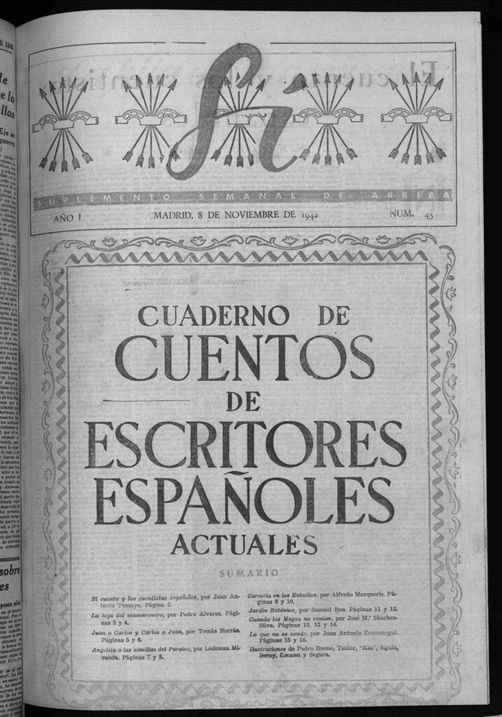 Miniatura de Arriba del 8 de noviembre de 1942 suplemento