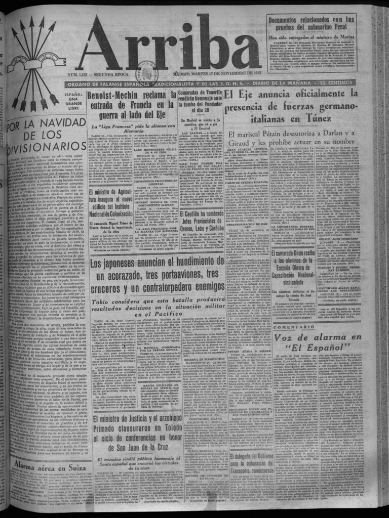 Miniatura de Arriba del 17 de noviembre de 1942