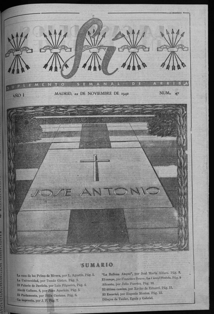 Miniatura de Arriba del 22 de noviembre de 1942 suplemento