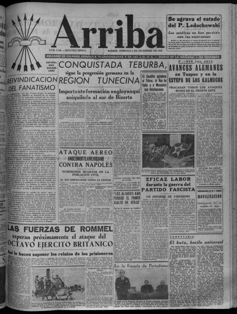 Miniatura de Arriba del 6 de diciembre de 1942