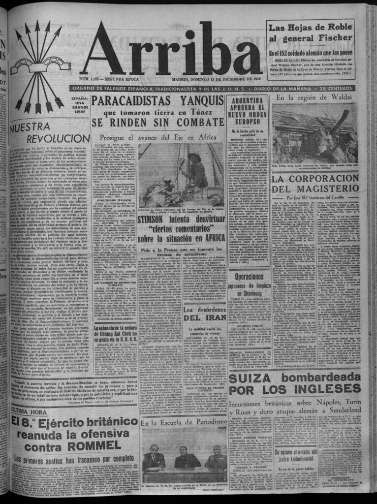 Miniatura de Arriba del 13 de diciembre de 1942