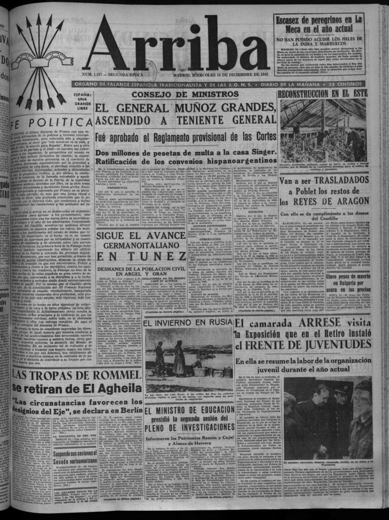 Miniatura de Arriba del 16 de diciembre de 1942