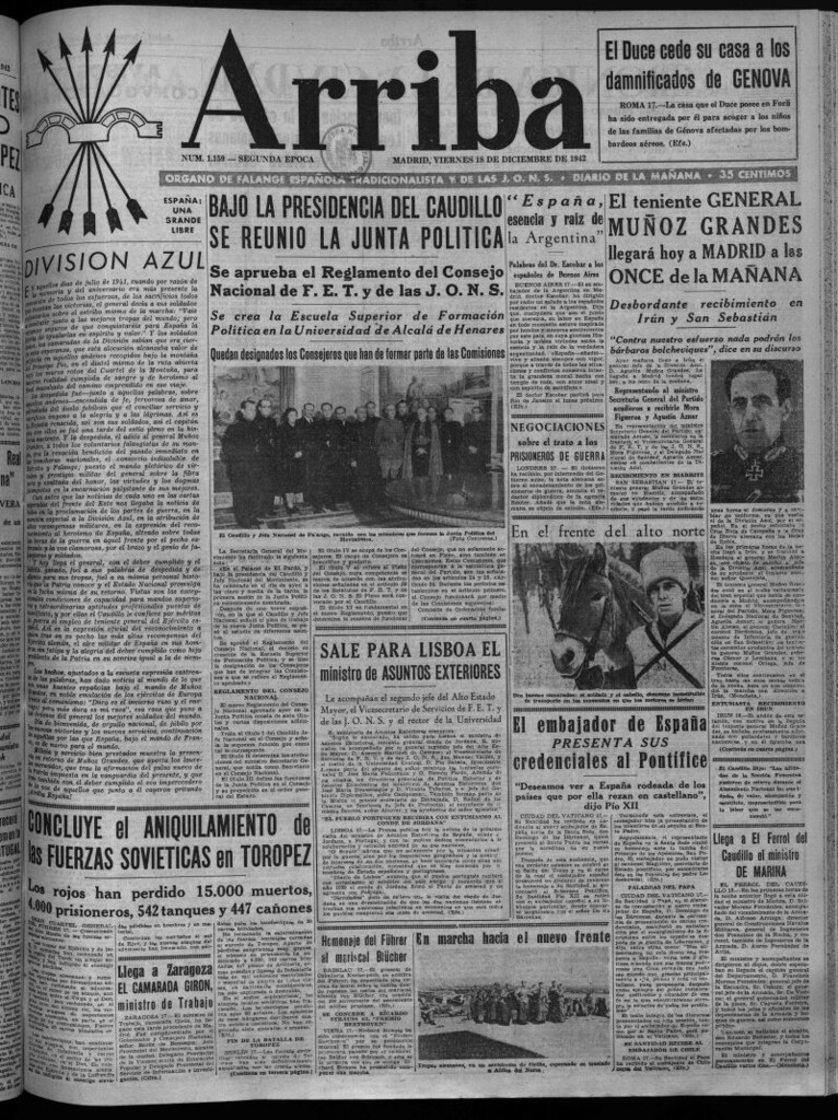 Miniatura de Arriba del 18 de diciembre de 1942