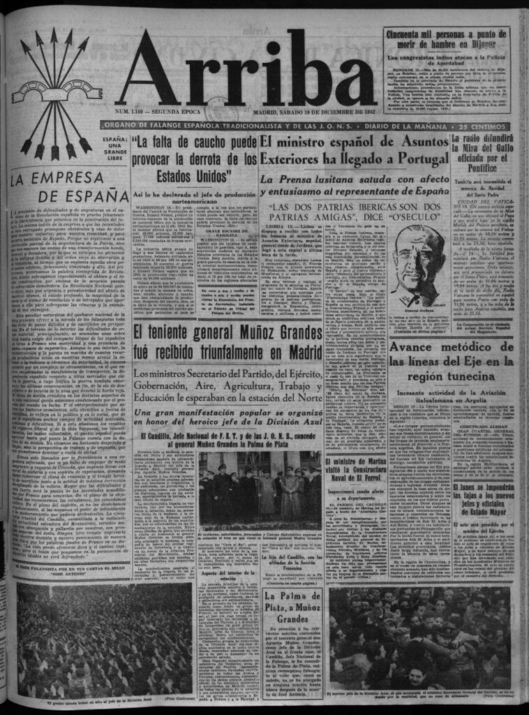 Miniatura de Arriba del 19 de diciembre de 1942