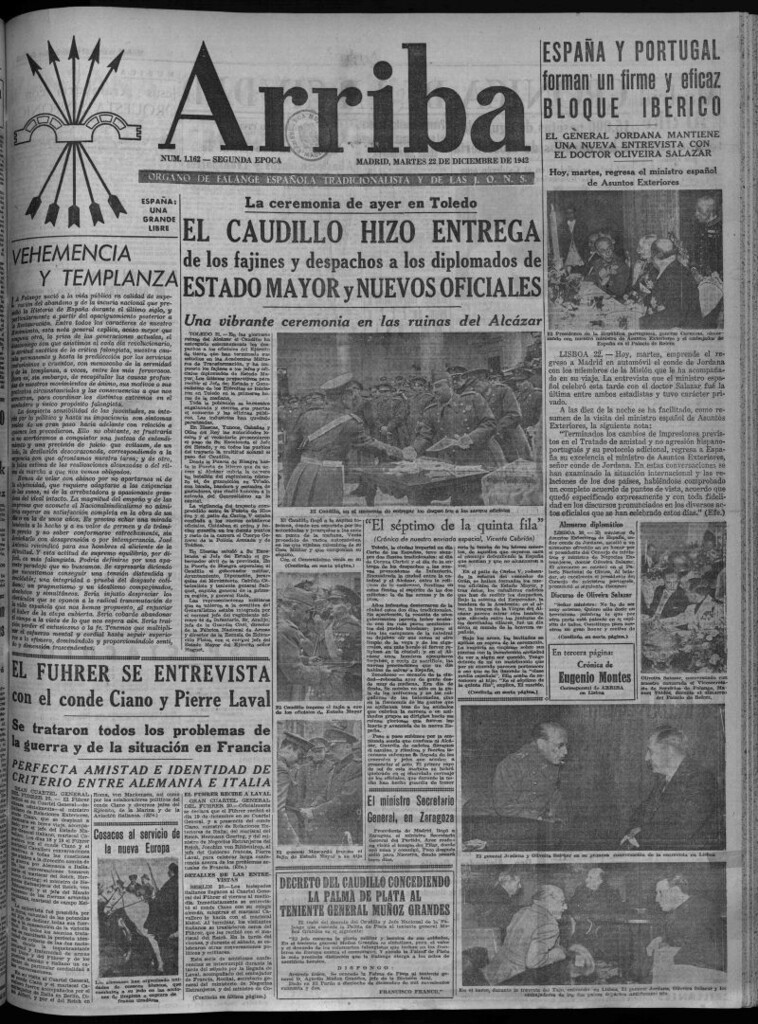 Miniatura de Arriba del 22 de diciembre de 1942