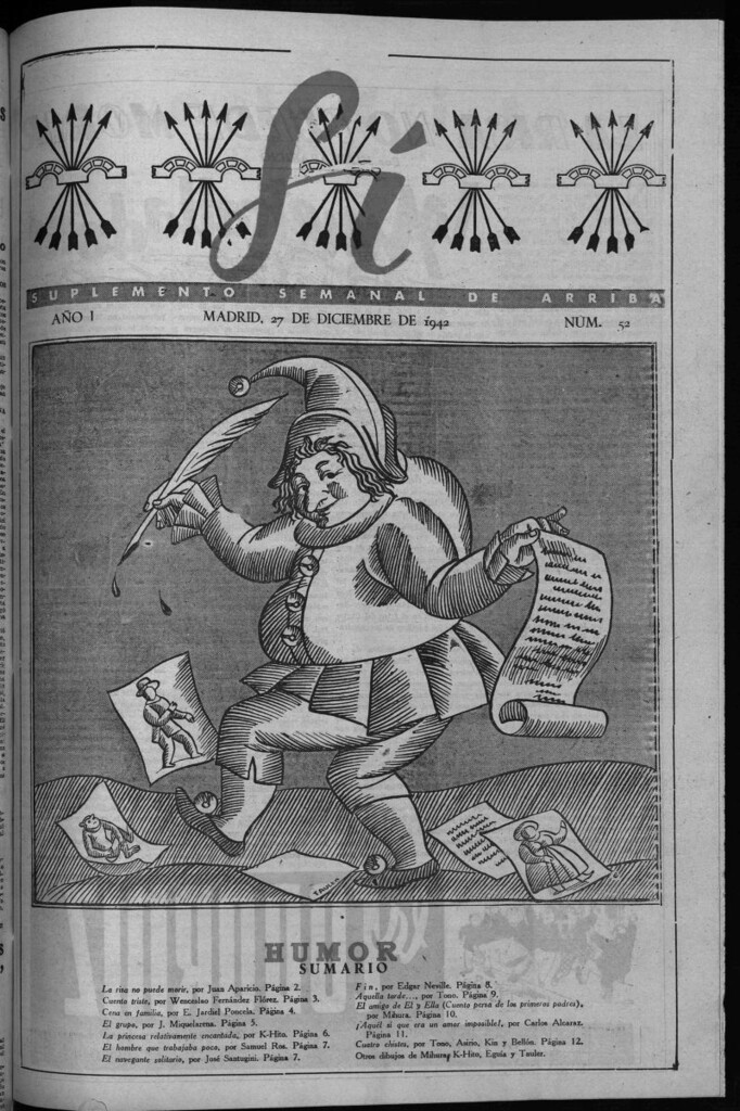 Miniatura de Arriba del 27 de diciembre de 1942 suplemento