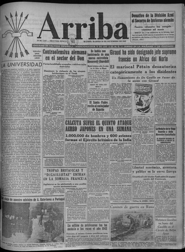 Miniatura de Arriba del 29 de diciembre de 1942