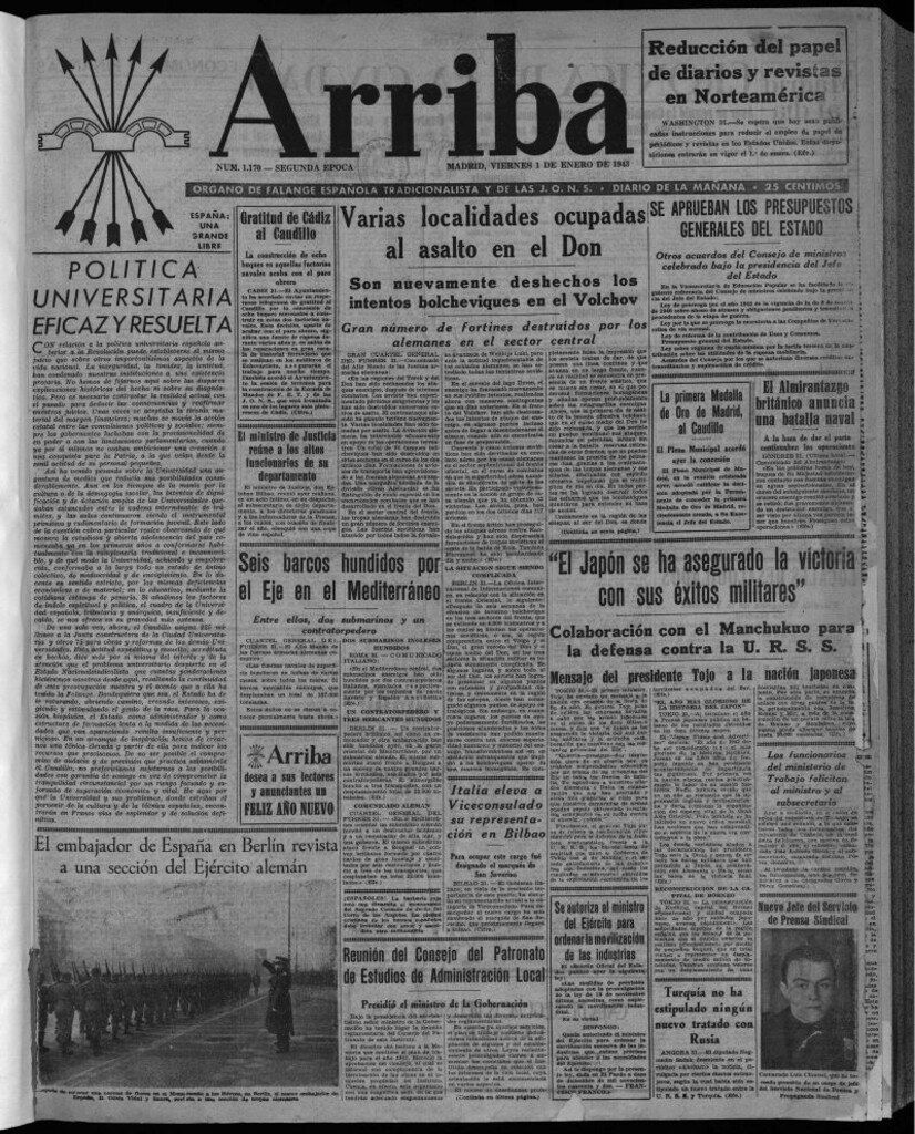Miniatura de Arriba del 1 de enero de 1943