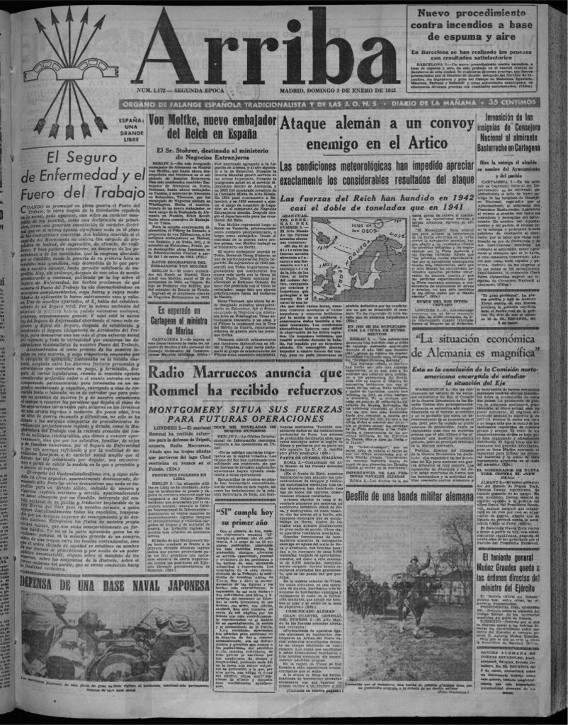 Miniatura de Arriba del 3 de enero de 1943