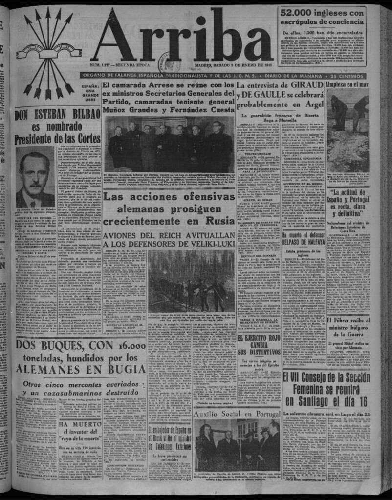 Miniatura de Arriba del 9 de enero de 1943
