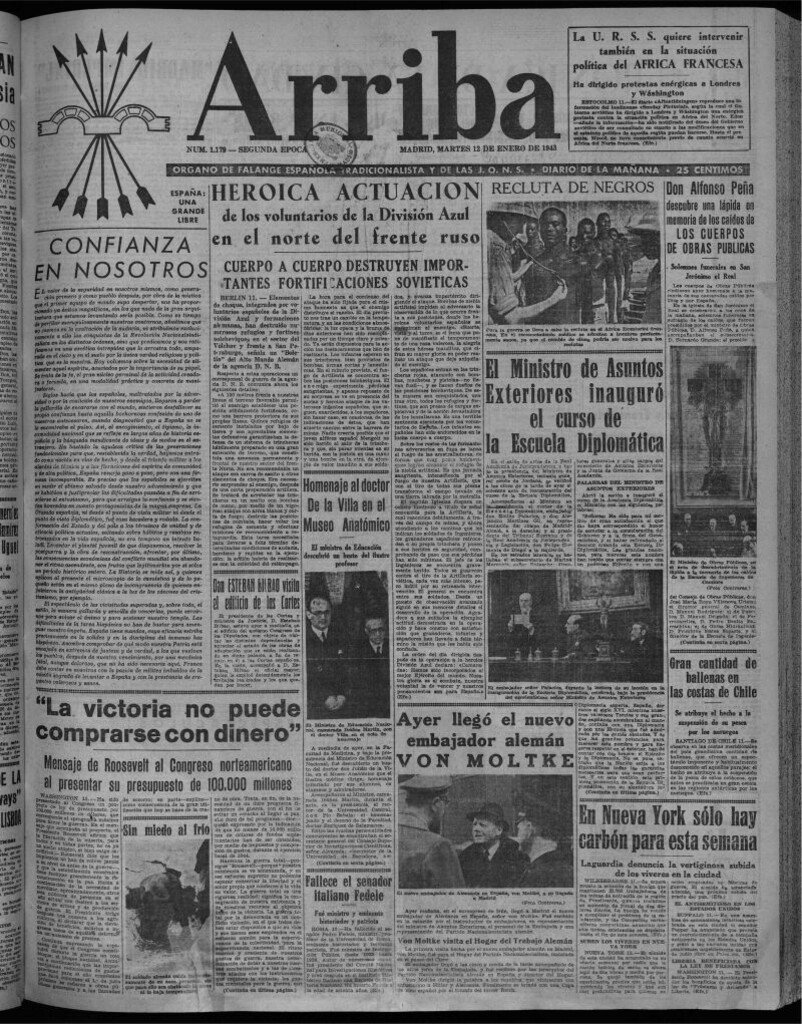 Miniatura de Arriba del 12 de enero de 1943