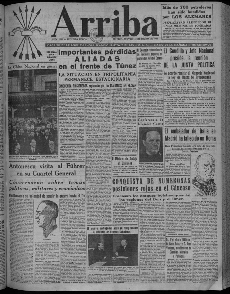 Miniatura de Arriba del 14 de enero de 1943