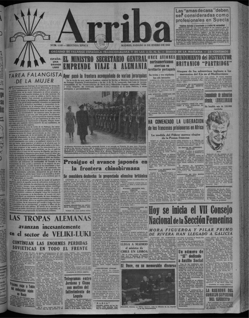 Miniatura de Arriba del 16 de enero de 1943