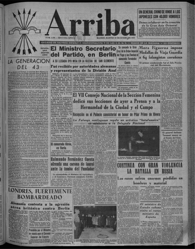 Miniatura de Arriba del 19 de enero de 1943