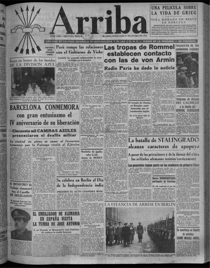 Miniatura de Arriba del 27 de enero de 1943