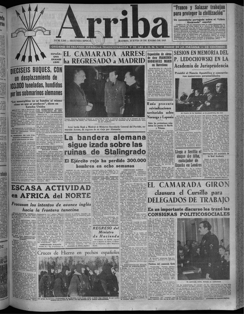 Miniatura de Arriba del 28 de enero de 1943