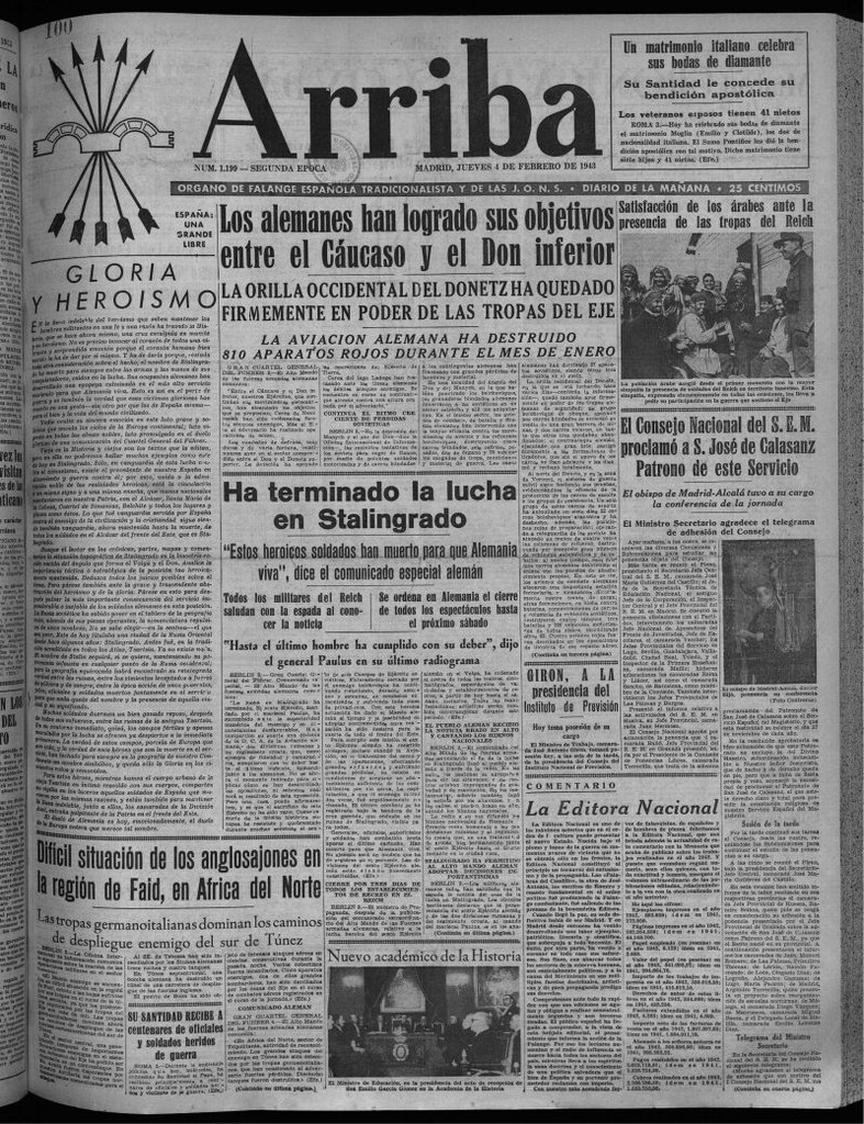 Miniatura de Arriba del 4 de febrero de 1943