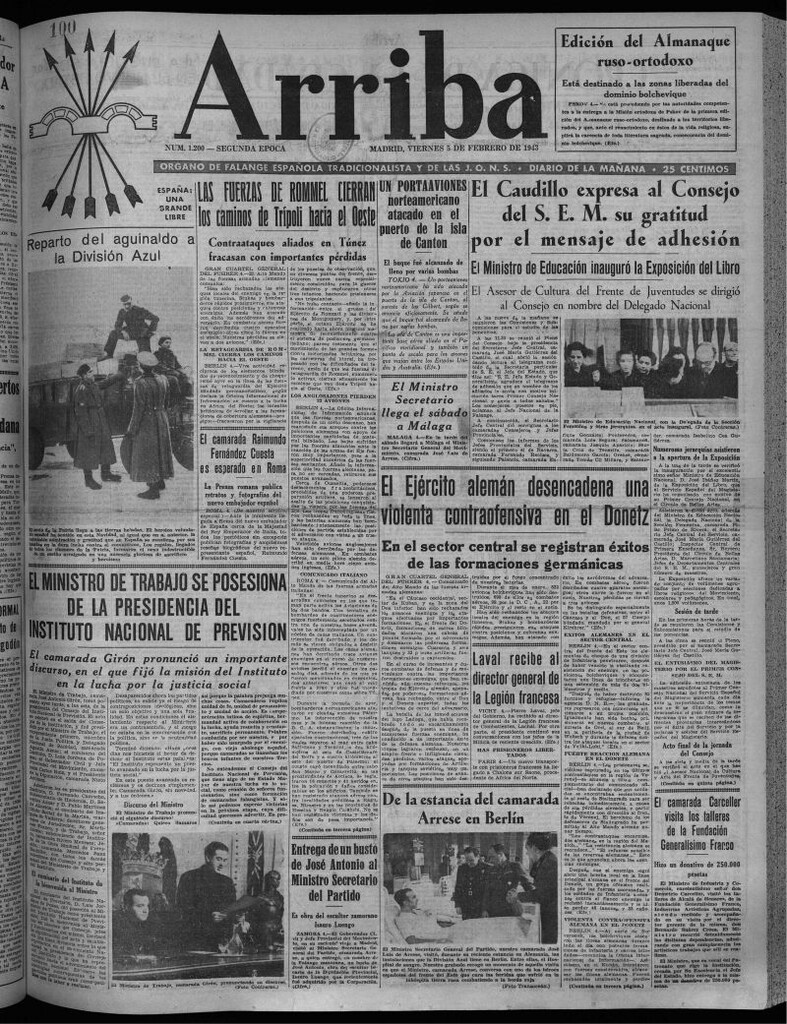 Miniatura de Arriba del 5 de febrero de 1943