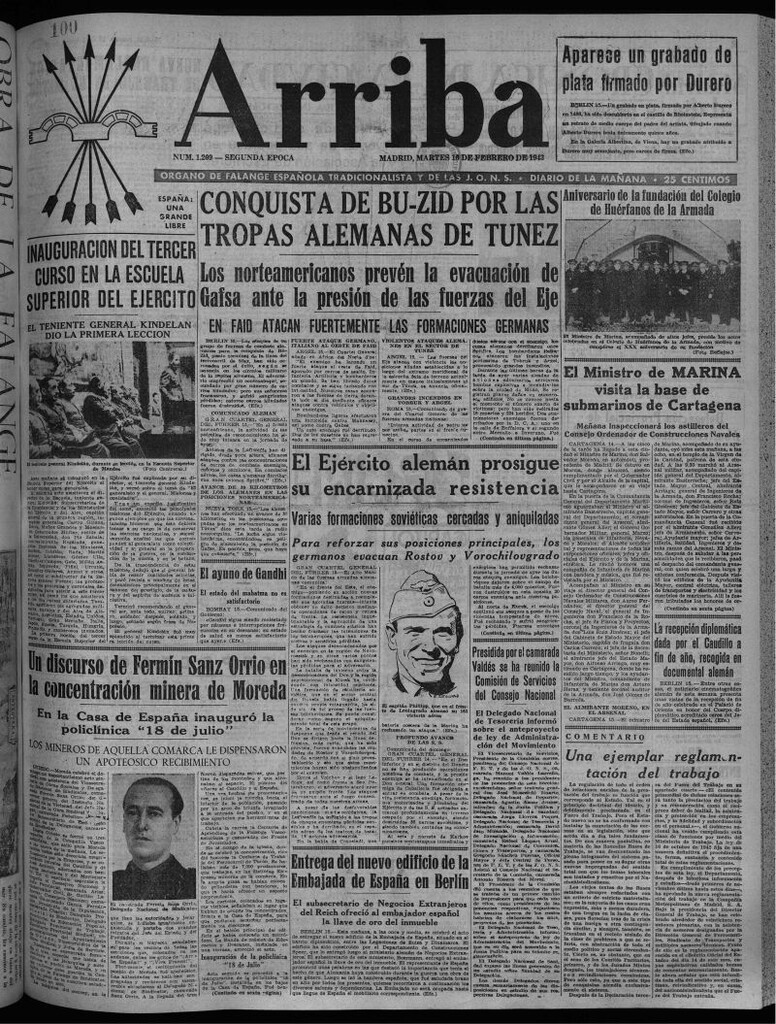 Miniatura de Arriba del 16 de febrero de 1943