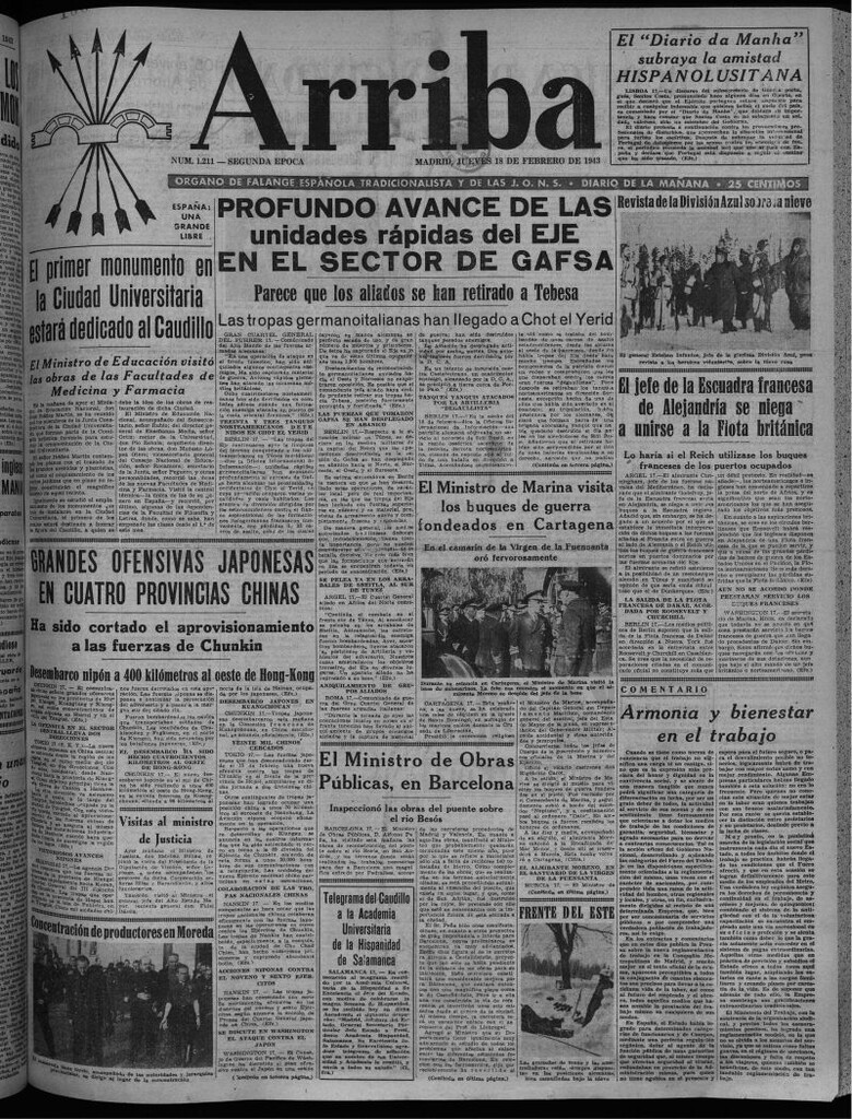 Miniatura de Arriba del 18 de febrero de 1943