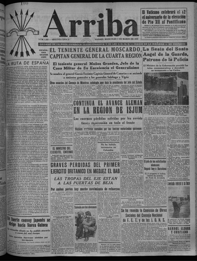 Miniatura de Arriba del 3 de marzo de 1943