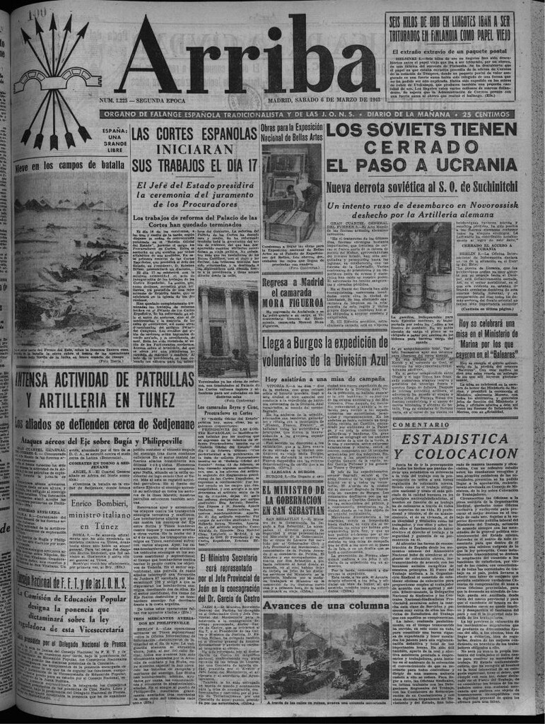 Miniatura de Arriba del 6 de marzo de 1943