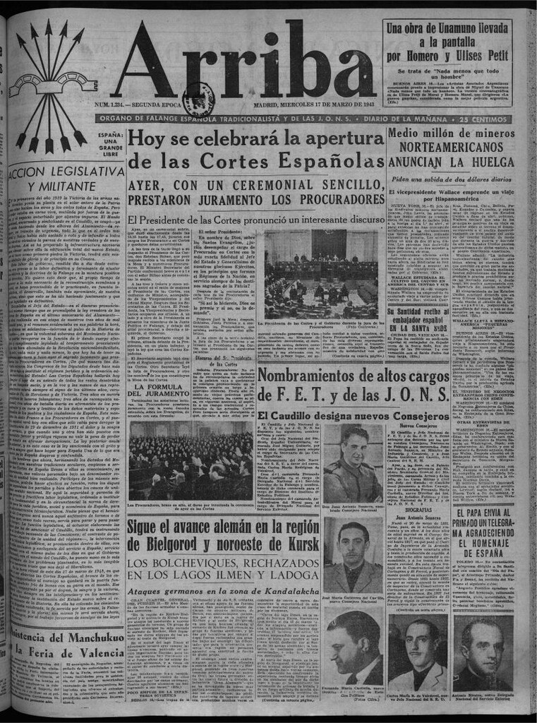 Miniatura de Arriba del 17 de marzo de 1943