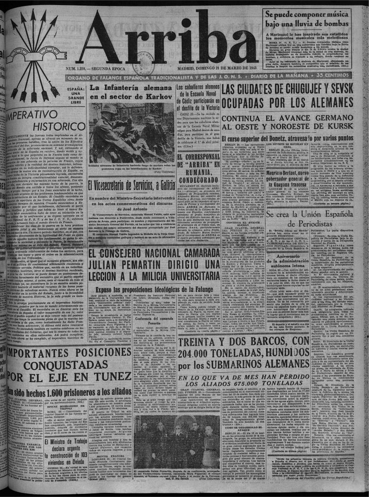 Miniatura de Arriba del 21 de marzo de 1943