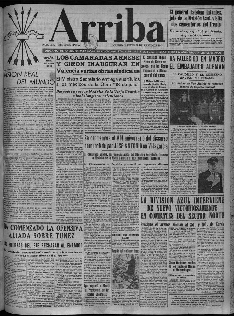 Miniatura de Arriba del 23 de marzo de 1943