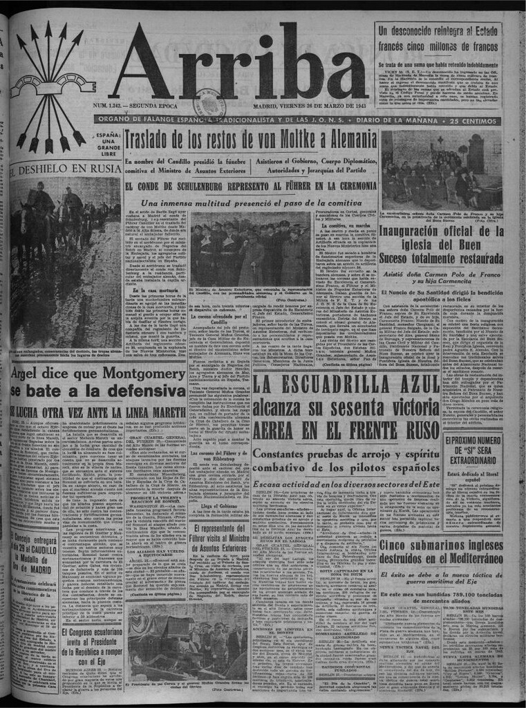 Miniatura de Arriba del 26 de marzo de 1943