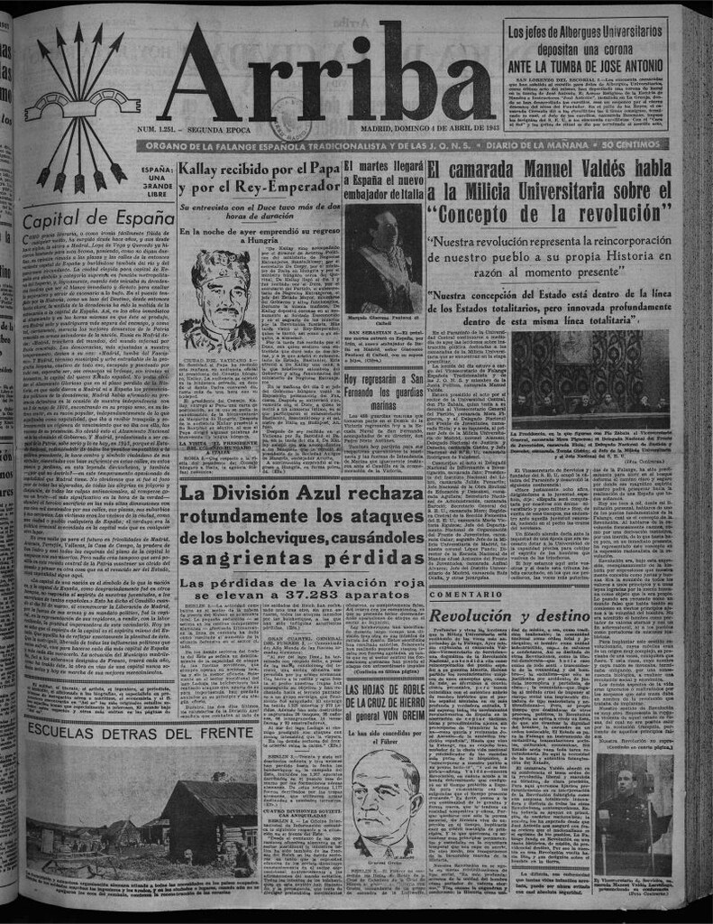 Miniatura de Arriba del 4 de abril de 1943