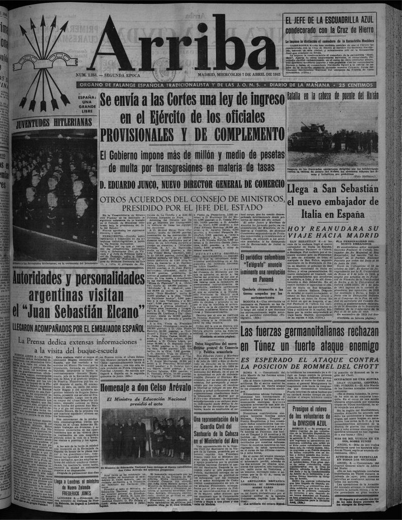 Miniatura de Arriba del 7 de abril de 1943