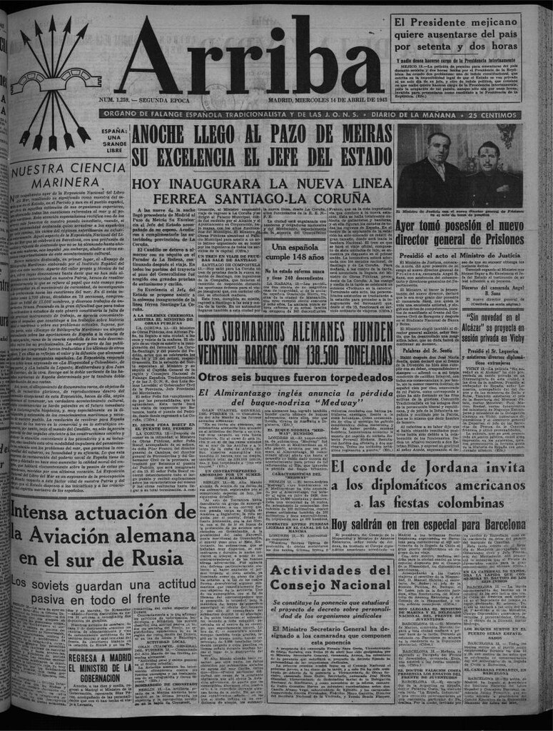 Miniatura de Arriba del 14 de abril de 1943