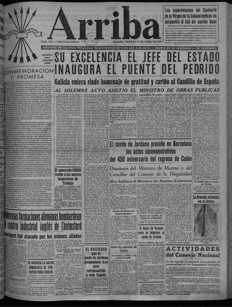 Miniatura de Arriba del 16 de abril de 1943