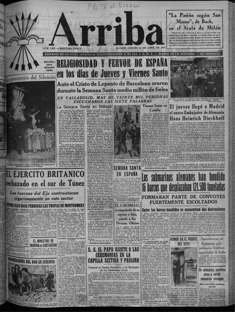 Miniatura de Arriba del 24 de abril de 1943