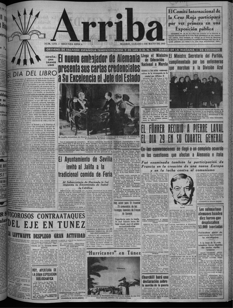 Miniatura de Arriba del 1 de mayo de 1943