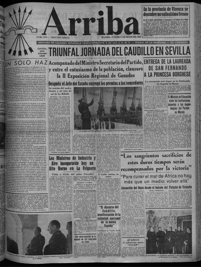 Miniatura de Arriba del 6 de mayo de 1943