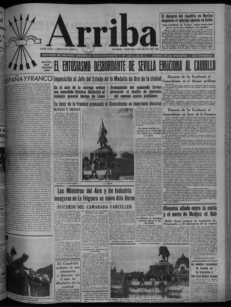Miniatura de Arriba del 7 de mayo de 1943